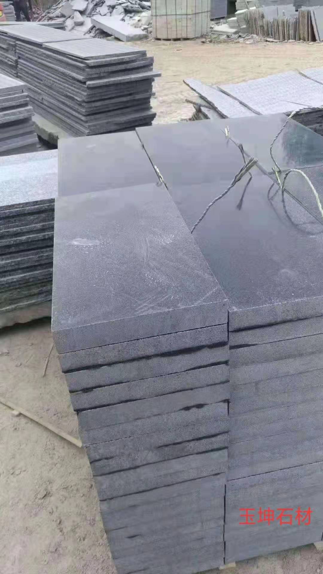 章丘黑磨光面加工